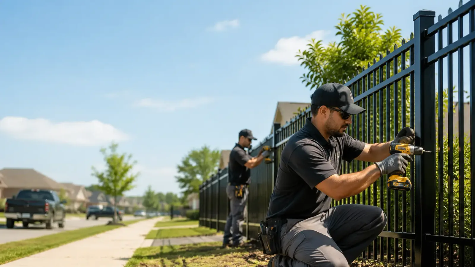 Metal Fence Installation in Prospect Harbor, ME